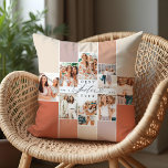 Best Sister Ever Sister Script Heart Photo Collage Cushion<br><div class="desc">Give your sister a gift she'll treasure forever with our best sister ever, a sister script heart photo collage throw pillow. This memorable pillow features an 8-photo collage layout, allowing you to showcase your favourite memories together. The stylish "Sister" script and heart design are beautifully placed in the centre, making...</div>