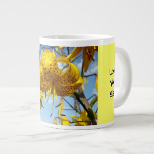 Best Sister! gift mugs Yellow Lilies Love You Sis!