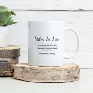 Best Sister-in-Law Ever Personalized Coffee Mug