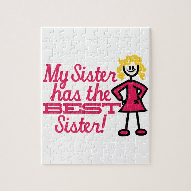 Best Sister Jigsaw Puzzle (Vertical)