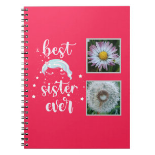Best Sister Photo Template Notebook