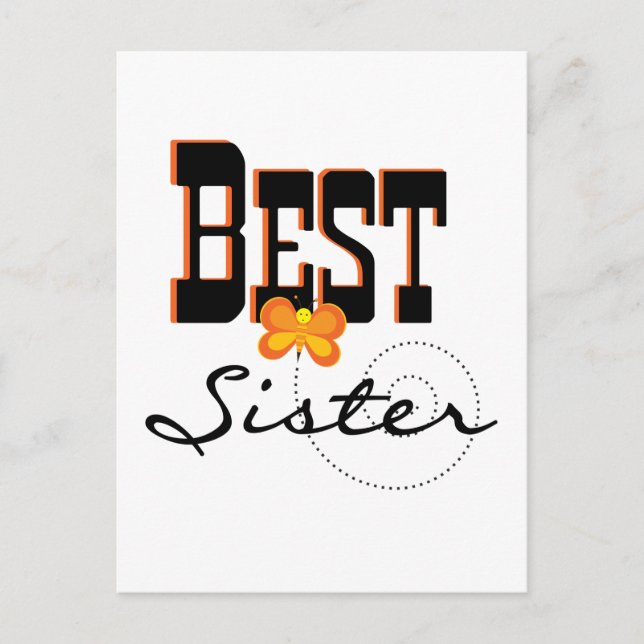 Best Sister T-shirts and Gifts Postcard (Front)