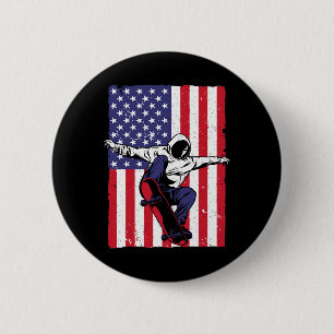 Best Skateboarder Art For Men Women Skateboard Ska 6 Cm Round Badge
