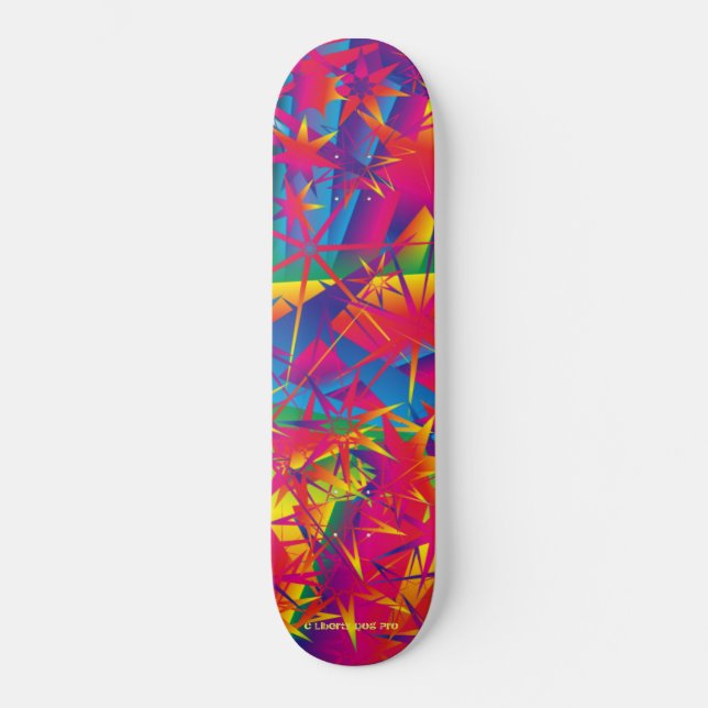 BEST SKATEBOARDS - RADICAL STARS - PRO SHREDDERS (Front)