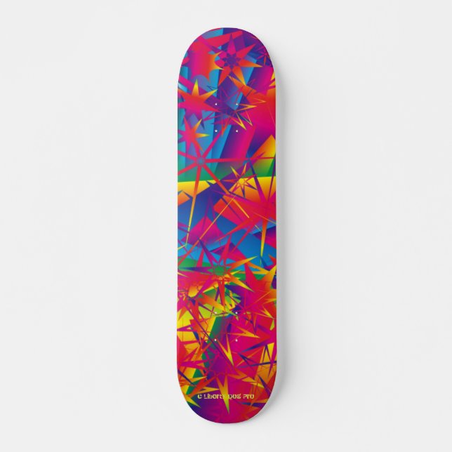 BEST SKATEBOARDS - RADICAL STARS - PRO SHREDDERS (Front)