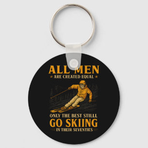 Best Skiers Men Still Go Skiing In Their Seventies Key Ring