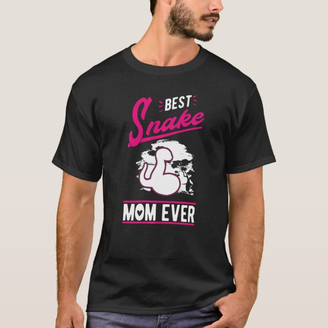 Best Snake Mom Ever Snake Girl   T-Shirt (Front)