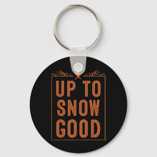 Best Snowboard Skiing Ride Gift Cute Skiers Men Wo Key Ring