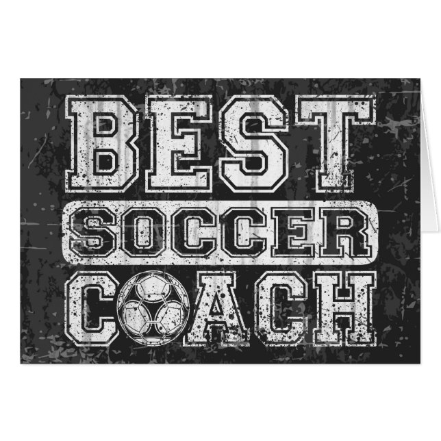Best Soccer Coach (Front Horizontal)