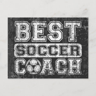 Best Soccer Coach Postcard