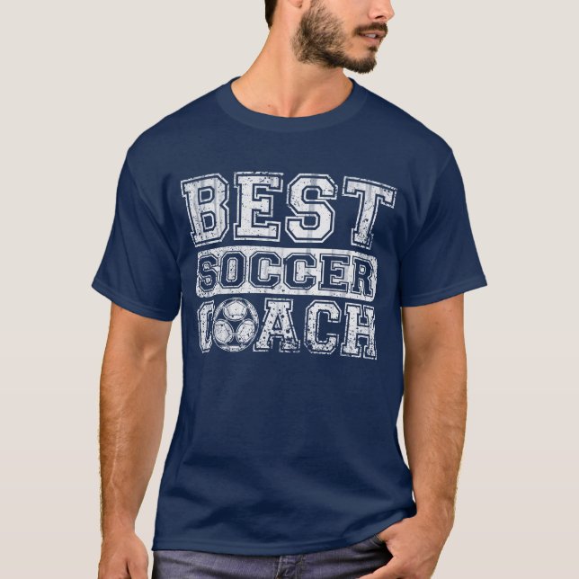 Best Soccer Coach T-Shirt (Front)