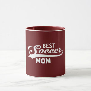 Best Soccer Mum. Personalise Mug
