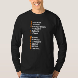Best Social Worker Appreciation Social Workers T-Shirt