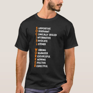 Best Social Worker Appreciation Social Workers T-Shirt