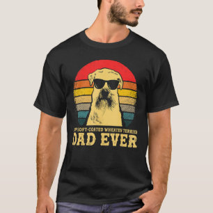 Best Soft Coated Wheaten Terrier Dad Ever Dog Vin T-Shirt