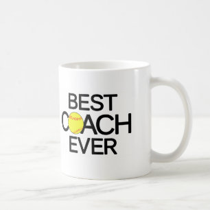 Best Softball Coach Ever Fastpitch Softball Mug