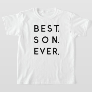 Best Son Ever Best Mum Ever Mother's Day Matching T-Shirt