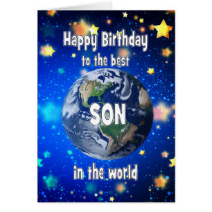 Best Son In The World Birthday