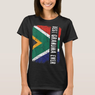 Best South African Grandma Ever Africa Flag Mother T-Shirt