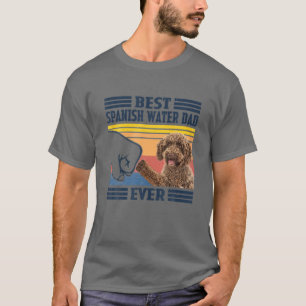 Best Spanish Water Dog Dad Ever Father's Day Chris T-Shirt