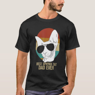 Best Sphynx Cat Dad Hairless Cat Father Men’s Mp T-Shirt