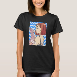 Best Sphynx Cat Mum Cute Pet Kitten Cat Lady   T-Shirt