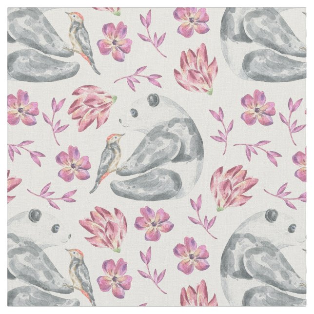 Best Spring Friends Fabric (Close Up)