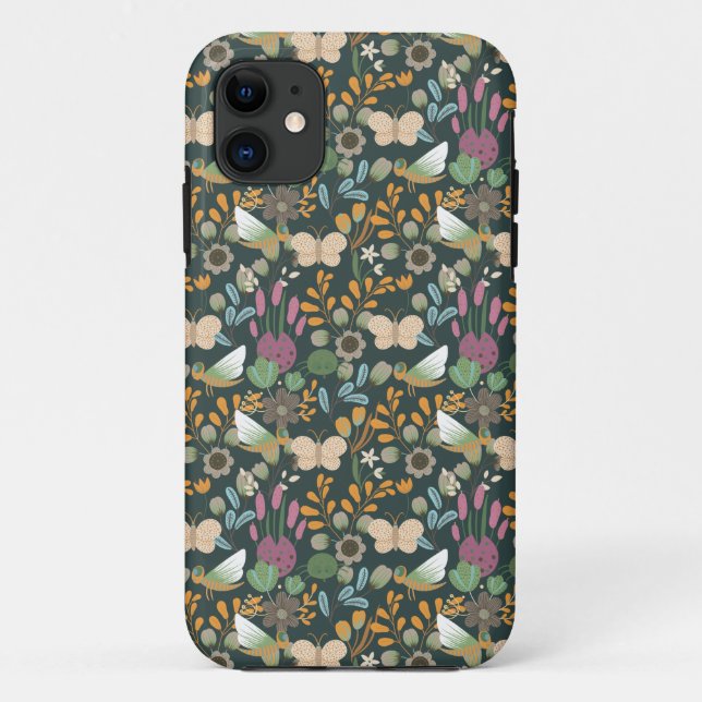 Best Spring Pattern Case-Mate iPhone Case (Back)