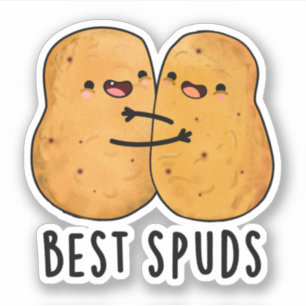 Best Spuds Funny Best Buddies Potato Pun