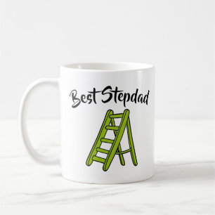 Best Stepdad funny pun cartoon Father’s Day Coffee Mug