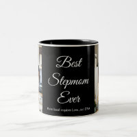 Best Stepmom Ever Custom Photo Collage Bonus Mum