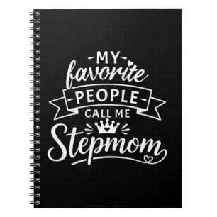 Best Stepmom Gift From Cute Blended Family Notebook