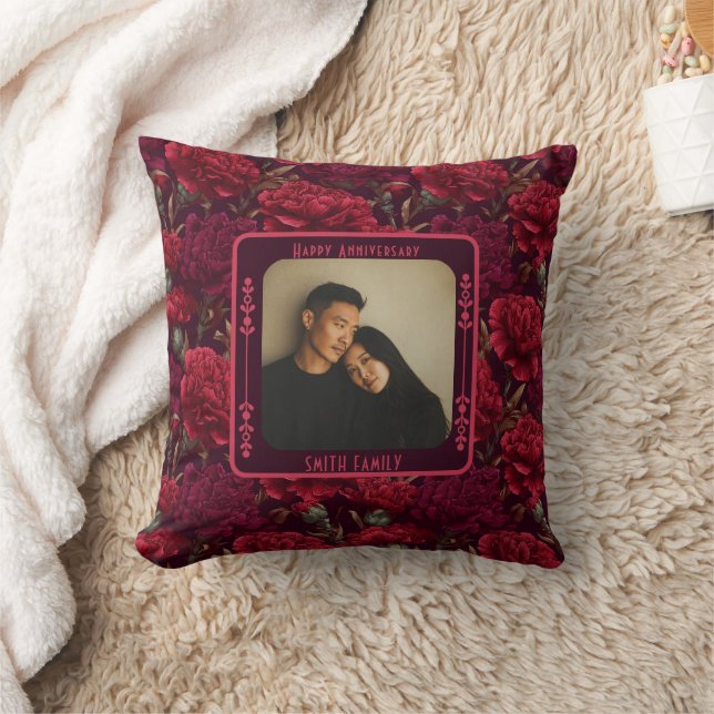 Best Stylish Photo Throw Pillow For Anniversary  (Blanket)