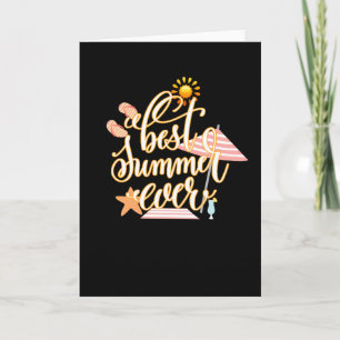 Best Summer Ever Card