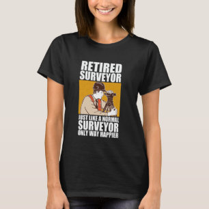 Best Surveyor Art Men Women Land Surveying Enginee T-Shirt