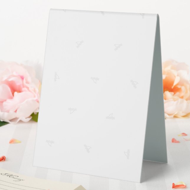 Best Table Tent Sign (In SItu (Wedding))