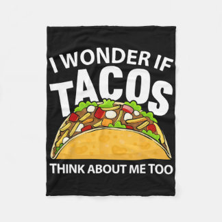 Best Taco Art For Men Women Cinco De Mayo Mexican  Fleece Blanket