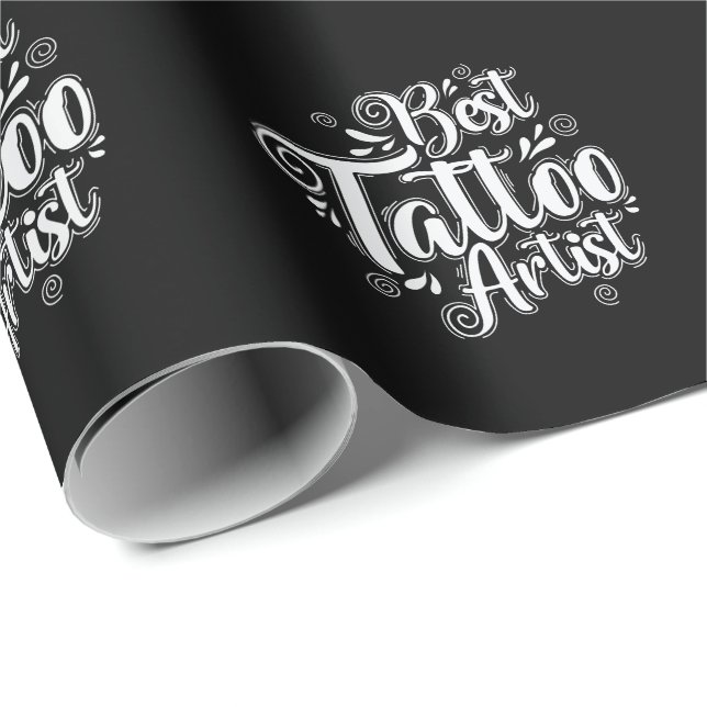 Best Tattoo Artist Tätowierung Wrapping Paper (Roll Corner)