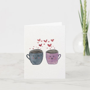 Best-Tea Folded Valentine's Day Card