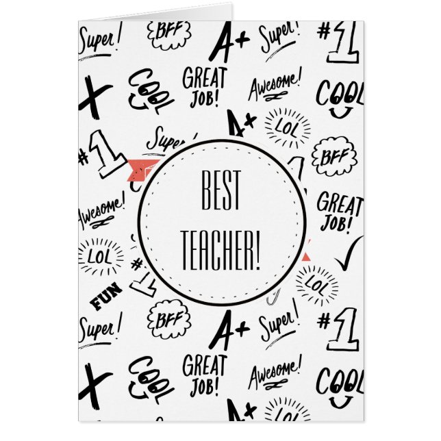 Best Teacher (Front)