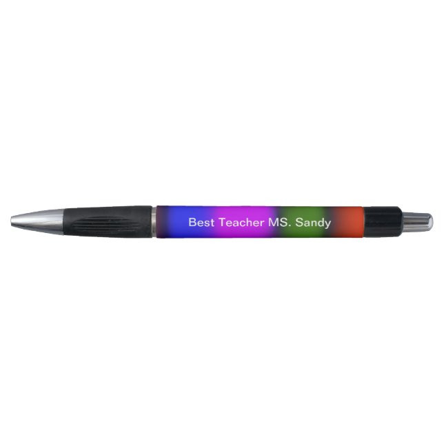 Best Teacher Add Name Blue, Purple, Green, Orange (Front)