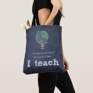 Best Teacher appreciation quote Tote Bag