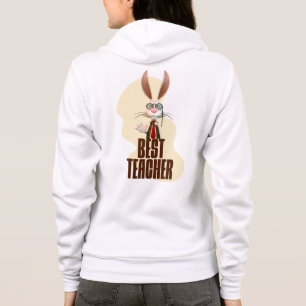 Best Teacher Bunny Rabbit Classroom Humour Hoodie