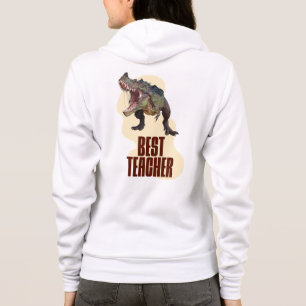 Best Teacher Dinosaur Classroom Humour Hoodie