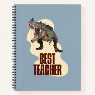 Best Teacher Dinosaur Classroom Humour Notebook