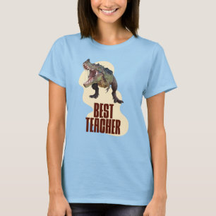 Best Teacher Dinosaur Classroom Humour T-Shirt