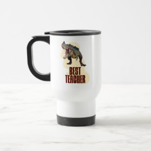 Best Teacher Dinosaur Classroom Humour Travel Mug