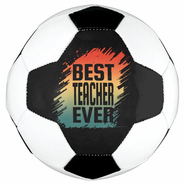 BEST TEACHER EVER FOOTBALL (Front)