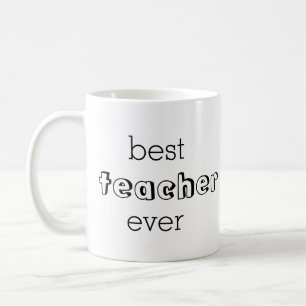 Best teacher ever gift mug