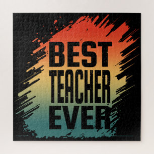 BEST TEACHER EVER JIGSAW PUZZLE